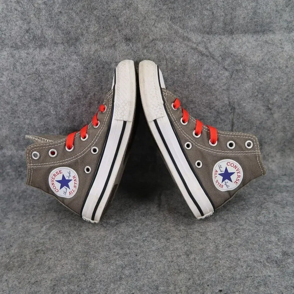 Converse Shoes Kids 11 Sneakers Chuck Taylor Hi Top All Star Classic Canvas Grey